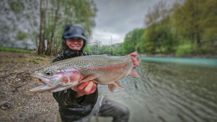 April big Rainbow.